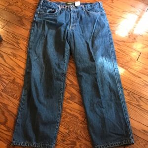 Looks Good 40 Relaxed Fit /Lined Eddie Bauer Jean